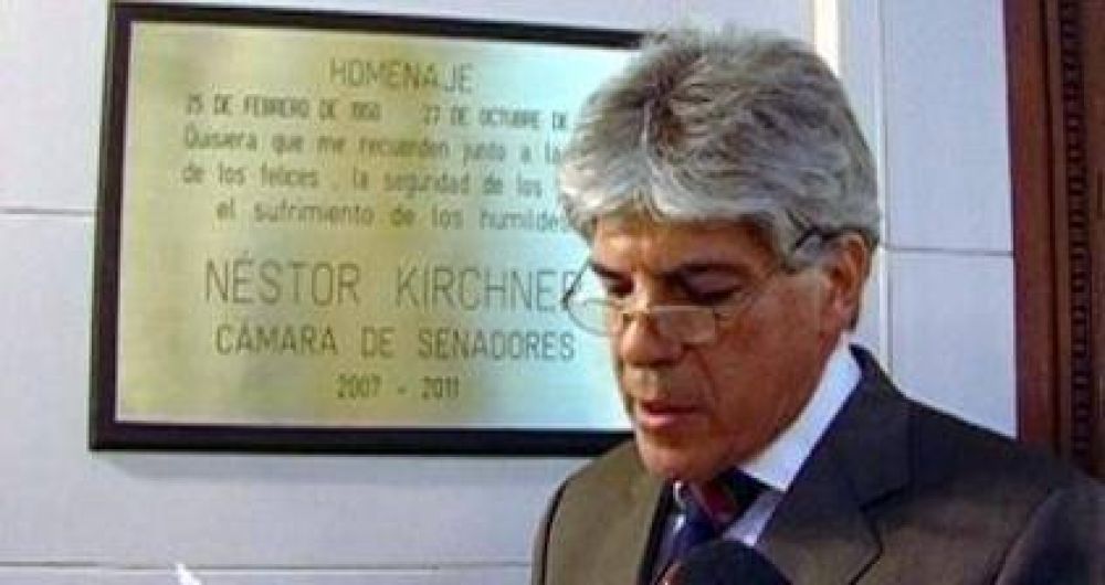 Homenaje a N�stor Kirchner en el Senado