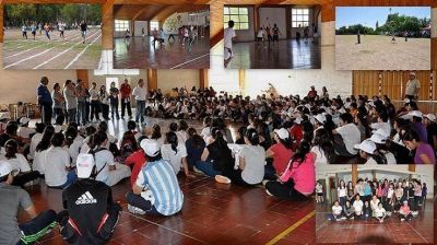 Escuelas en movimiento: alumnos de San Francisco participaron de una jornada deportiva 
