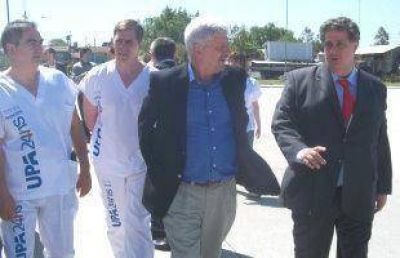 Luis Andreotti se reuni� con el ministro de salud provincial