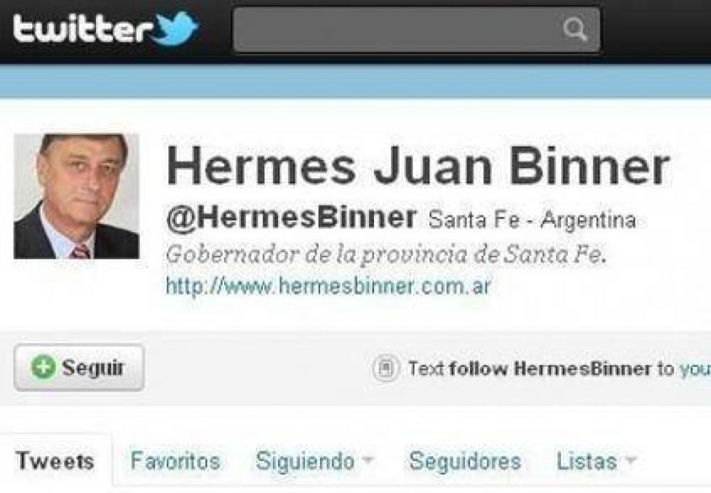 Binner: "Hay fuga de d�lares por falta de confianza en el pa�s"