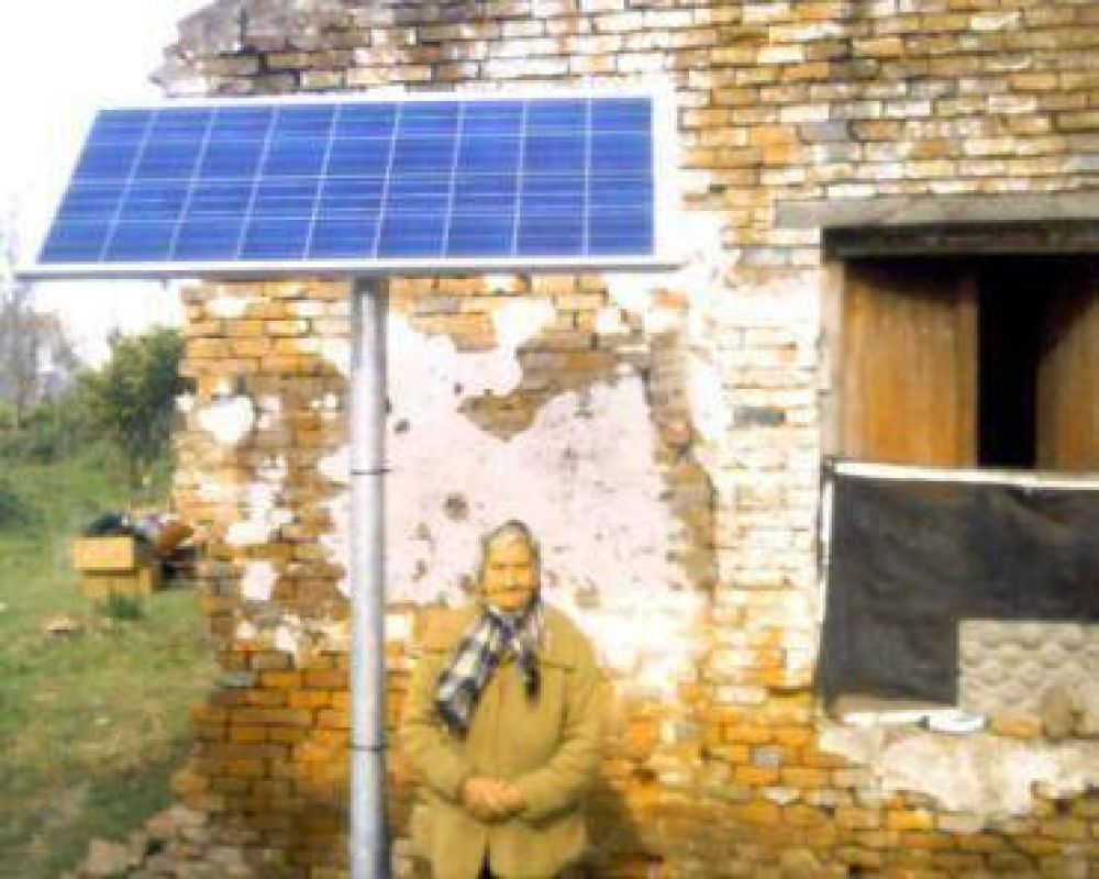 Paneles solares para viviendas rurales