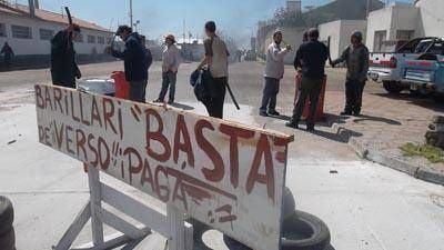 Manifestaron frente al Astillero Mar del Plata