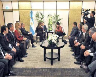 Urribarri lleg� a Cannes en la comitiva presidencial