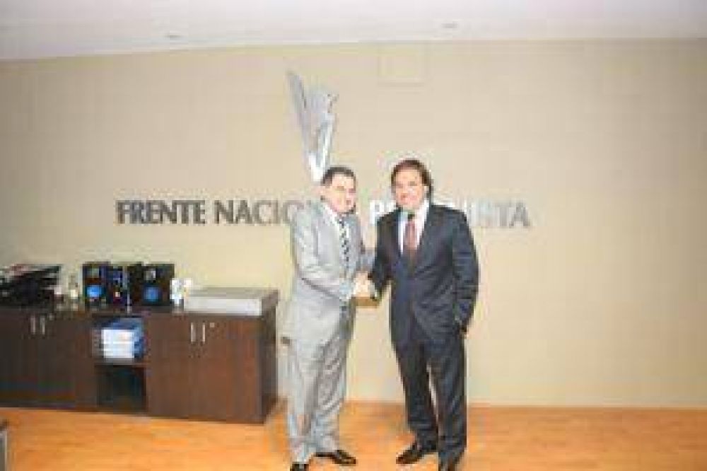 Pereyra deline� agenda de trabajo con el jefe de Gabinete