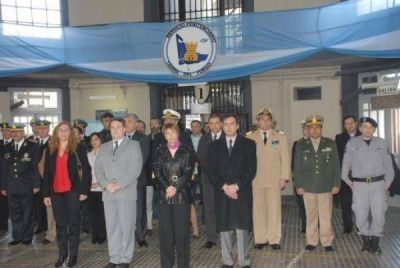 R�os encabez� el acto aniversario de la creaci�n del Servicio Penitenciario Provincial