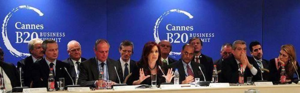 Cristina: "El mundo est� a tiempo de cambiar, aunque es necesario tocar intereses"