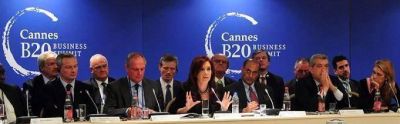Cristina: "El mundo est� a tiempo de cambiar, aunque es necesario tocar intereses"