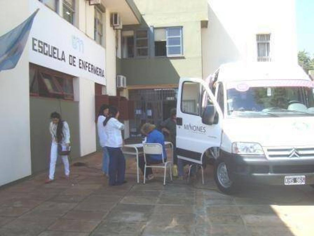 El PAP M�vil contin�a con la prevenci�n en distintas instituciones de Posadas 