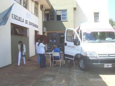 El PAP M�vil contin�a con la prevenci�n en distintas instituciones de Posadas 