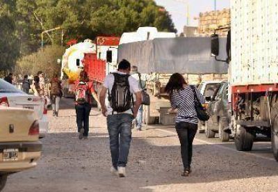Uatre volvi� a complicar el d�a en las rutas 