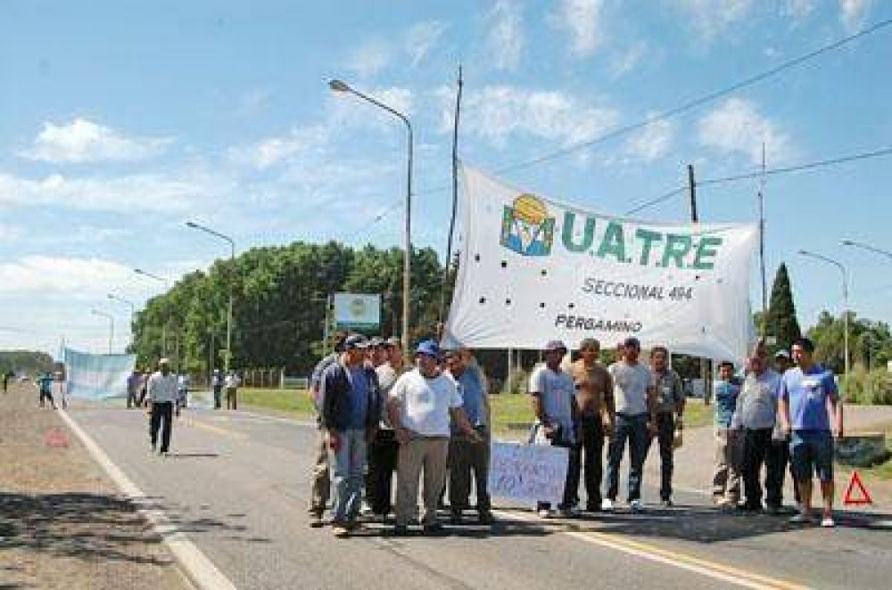 Uatre Pergamino se sum� a la protesta