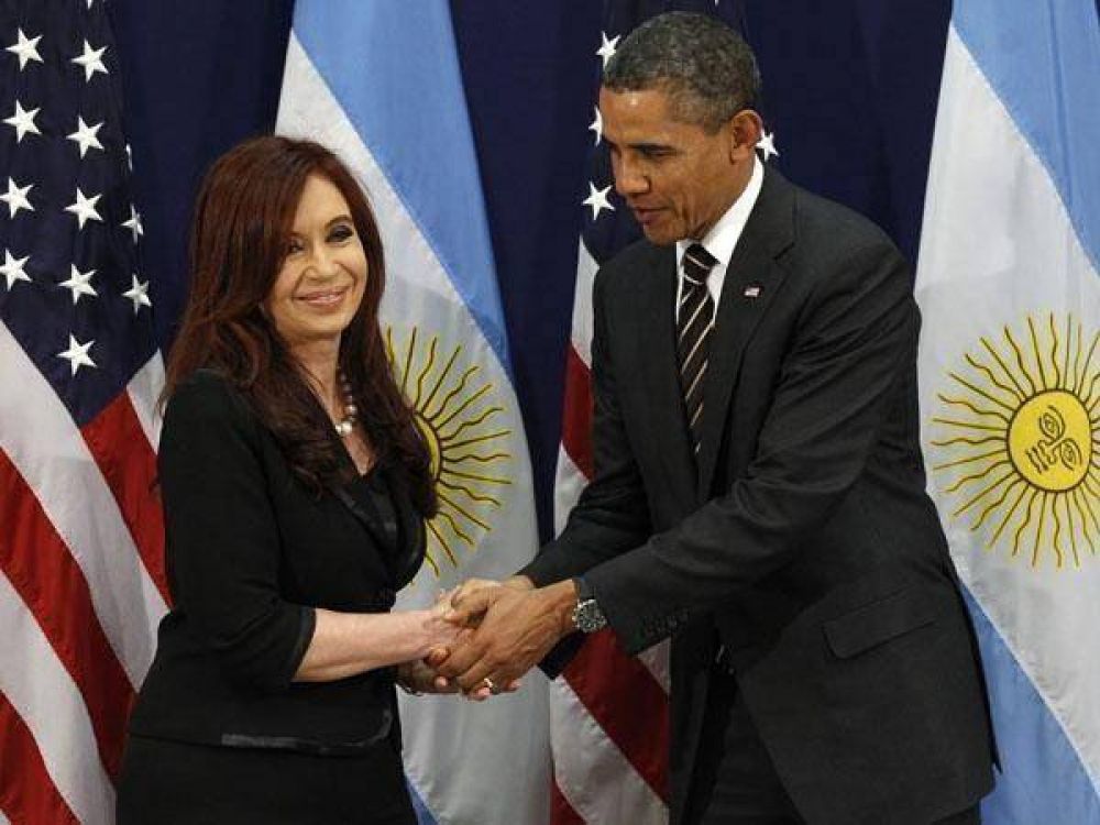 Cristina Kirchner se reuni� con Barack Obama