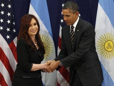 Cristina Kirchner se reuni� con Barack Obama