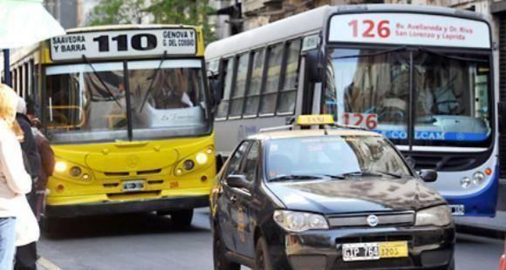 Habr� carriles exclusivos para taxis y colectivos en 20 calles de la ciudad