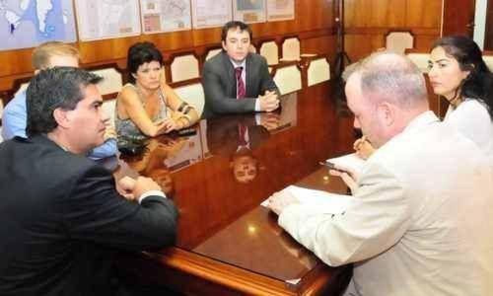 Avanza la construcci�n del centro de emergencias donado por EEUU