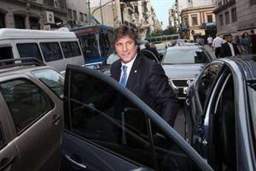 Boudou ya hace pie en el Senado