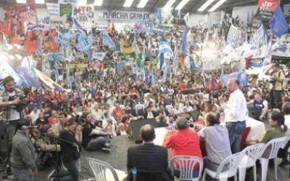 La JP y el MUP conmemoraron un nuevo aniversario del �No al ALCA"