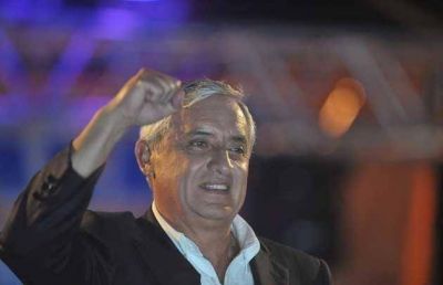 P�rez Molina prometi� austeridad para Guatemala
