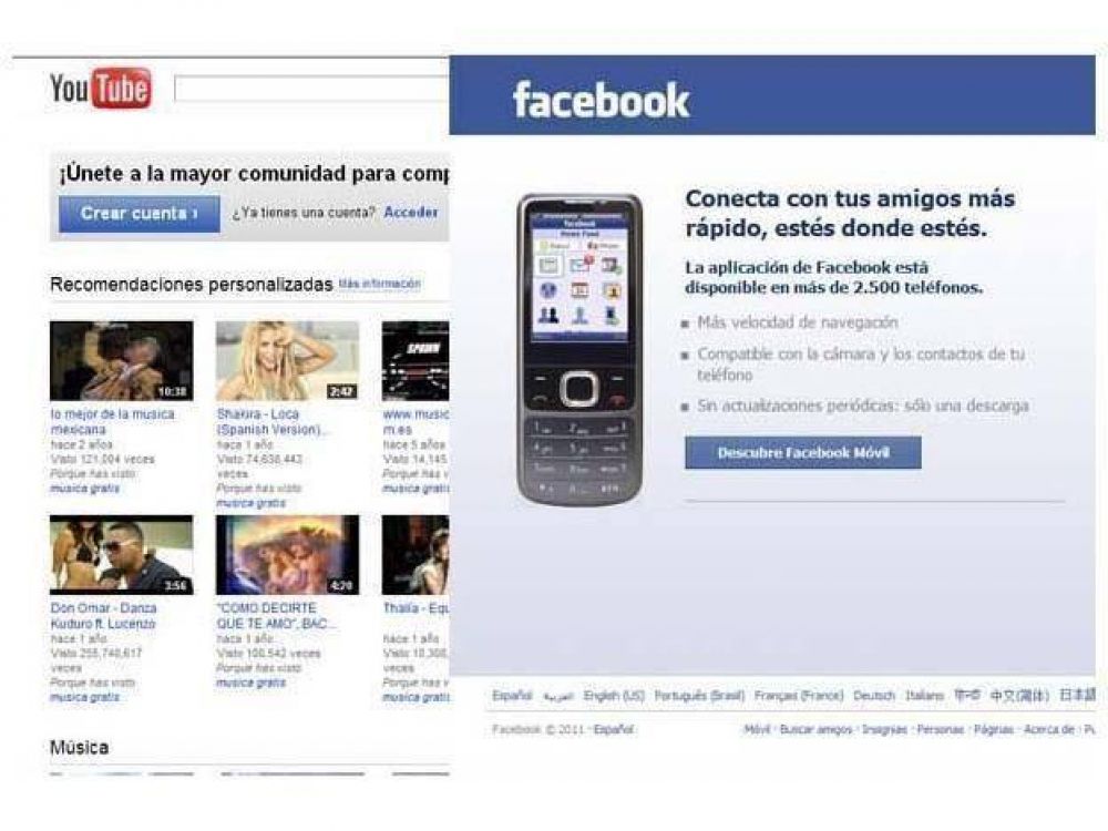 Suspendieron el ingreso a Facebook y YouTube para empleados de la administraci�n p�blica provincial