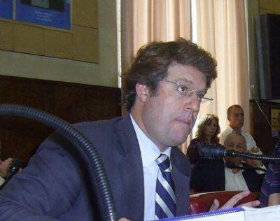 Garciarena pidi� que se trate un proyecto sobre regulaci�n de c�maras de seguridad antes que sean instaladas
