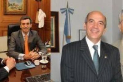 El vicegobernador Pedro Segura fue recibido por funcionarios nacionales