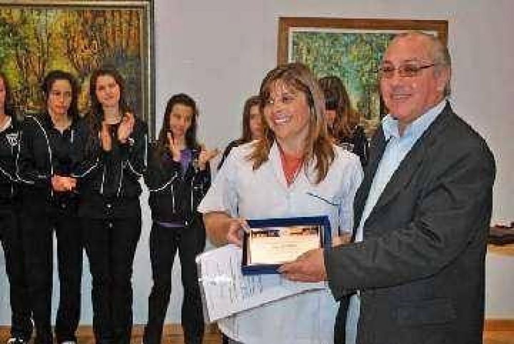 Homenajearon a deportistas que participaron de los Juegos Nacionales "Evita"