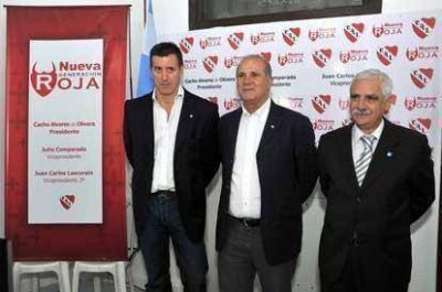 Alvarez de Olivera convoc� a todos los sectores a trabajar unidos por Independiente
