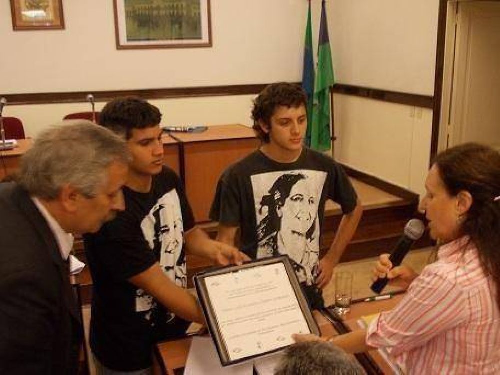 Homenaje a v�ctimas del Terrorismo de Estado en el HCD San Fernando