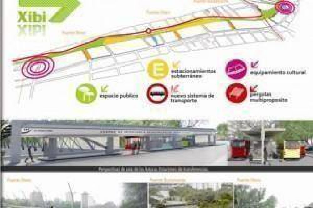 El intendente Jorge present� el "Eje Xibi-Xibi"