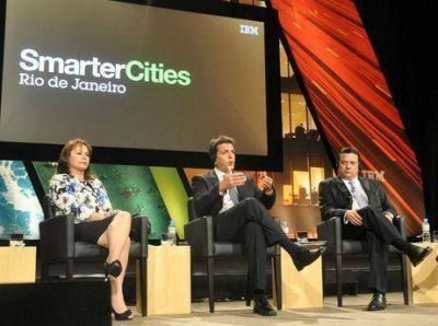 En R�o de Janeiro, Sergio Massa expuso en el foro �Ciudades Inteligentes�