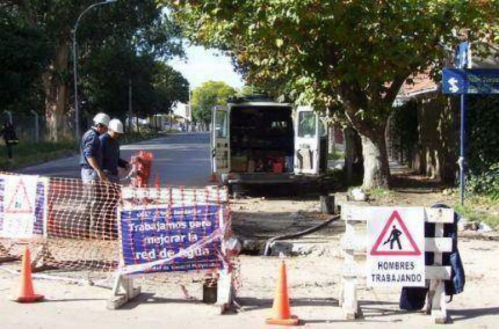 Obras Sanitarias contin�a trabajando en el Plan P�rdida Cero
