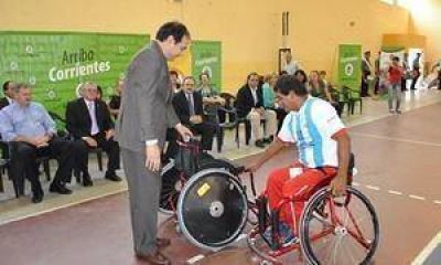 Corrientes tiene su primer equipo de b�squetbol en sillas de ruedas