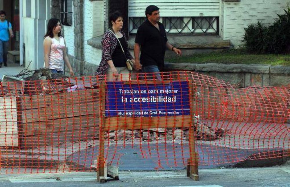 Nuevas rampas de accesibilidad: �Es una obra r�pida, inclusiva y bien hecha�