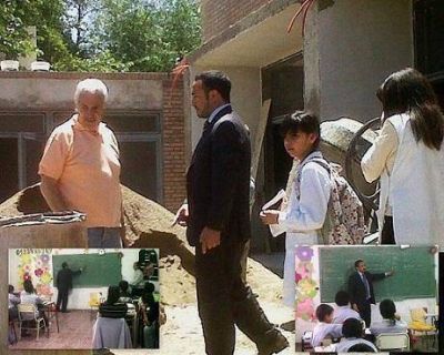 El Ministro de Educaci�n visit� dos escuelas de la Villa de Merlo