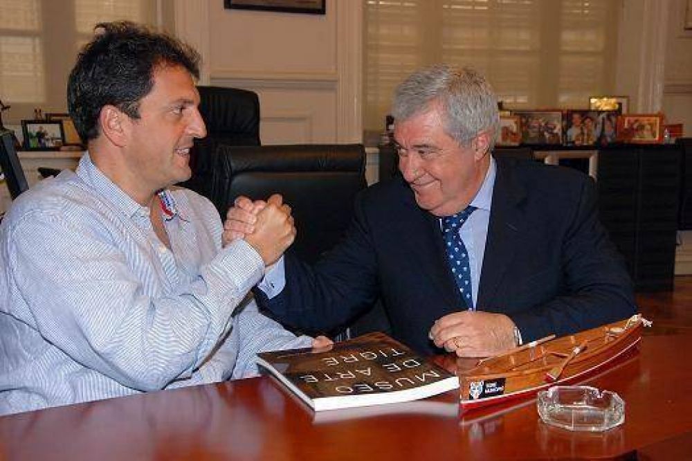 Massa y Ameal se reunieron para fortalecer los derechos de los ni�os