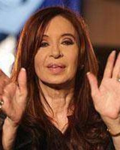 La Presidenta felicit� a Closs por la distinci�n a Cataratas