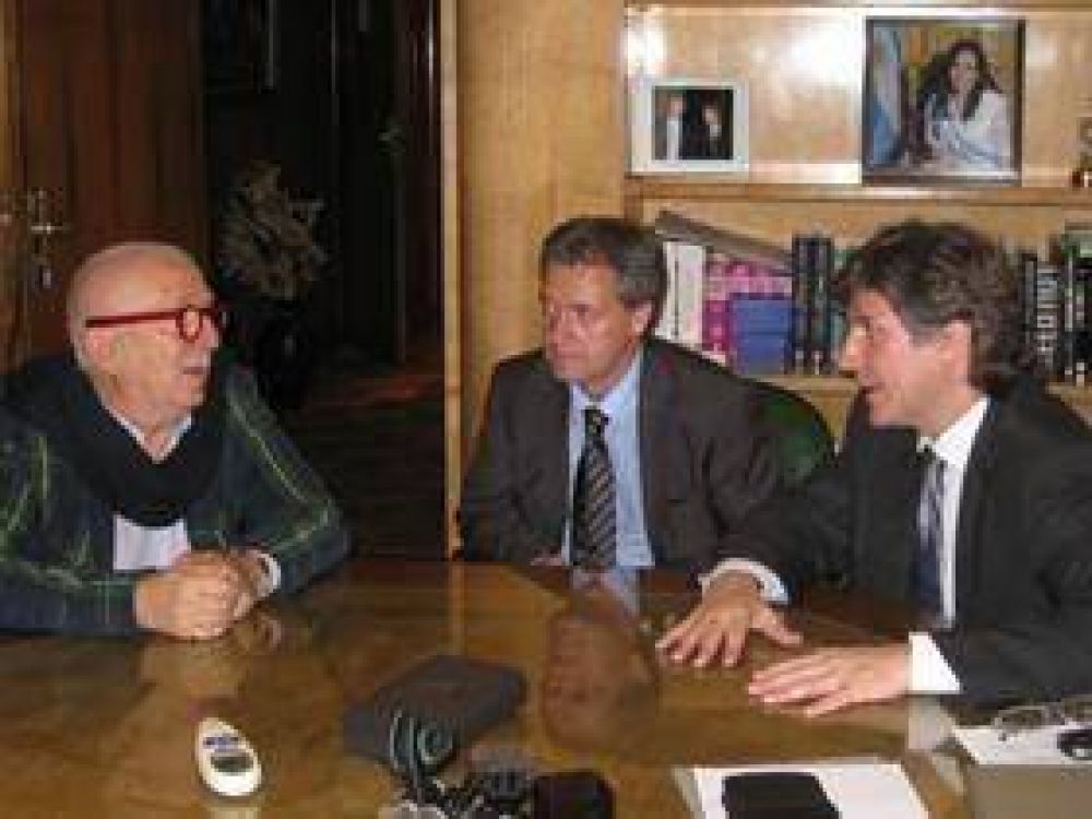 Boudou, Artime y Puig Picart analizaron la coyuntura del pa�s