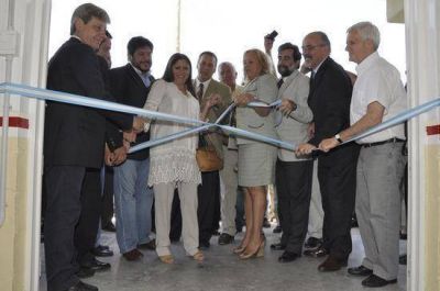 Se inaugur� la ampliaci�n del Centro de Formaci�n Profesi�nal N� 405