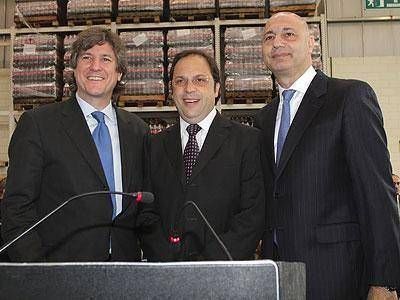 Boudou visit� Burzaco para la inauguraci�n de un supermercado