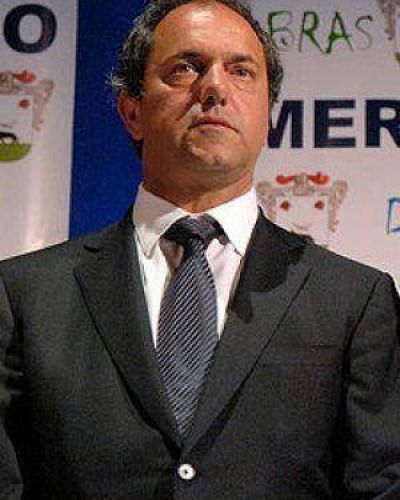 Scioli anunci� que su gobierno tambi�n ingresar� en una etapa de "sinton�a fina"