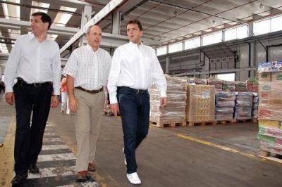 Massa recorri� la planta de Molinos