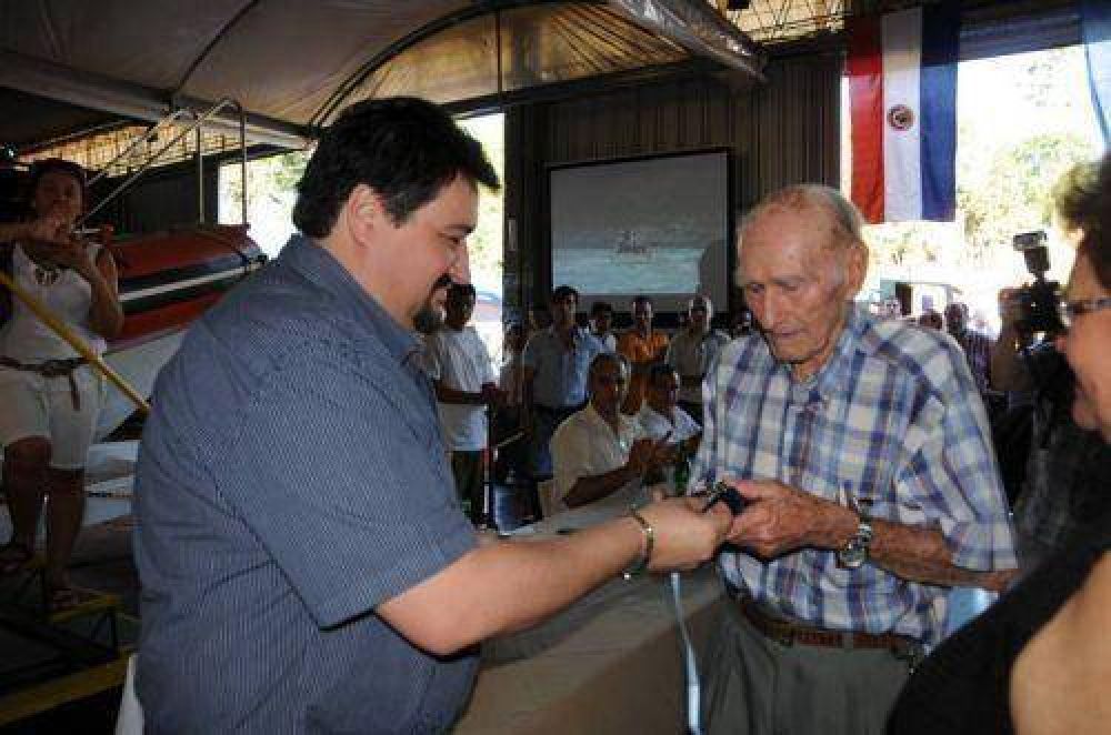 Inauguraron astillero en Puerto Iguaz�