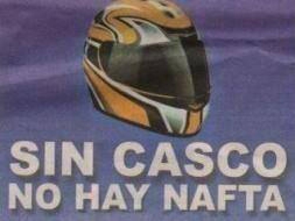 Bragado: Comienza a aplicarse la ley "Sin casco no hay nafta"