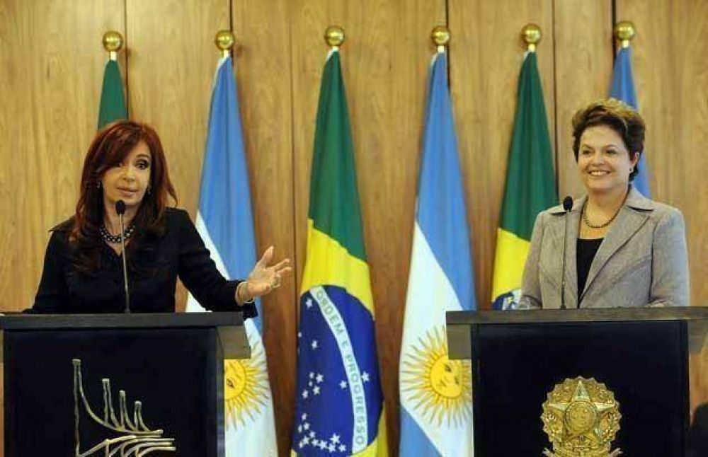 Cristina y Dilma intentar�n cerrar este viernes los acuerdos para agilizar el comercio bilateral