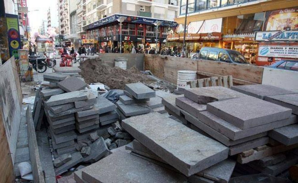 El 15 de diciembre finalizar�n los trabajos en la peatonal San Mart�n