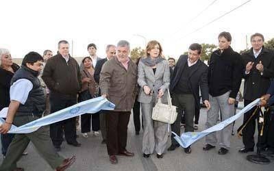 Rada Tilly: inauguran pavimento e iluminaci�n de la avenida Costanera 