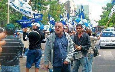 Reclamo de ATE frente al Concejo de Vicente L�pez