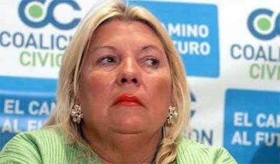 Carri� quiere ser presidenta y tener ministros peronistas en su gabinete