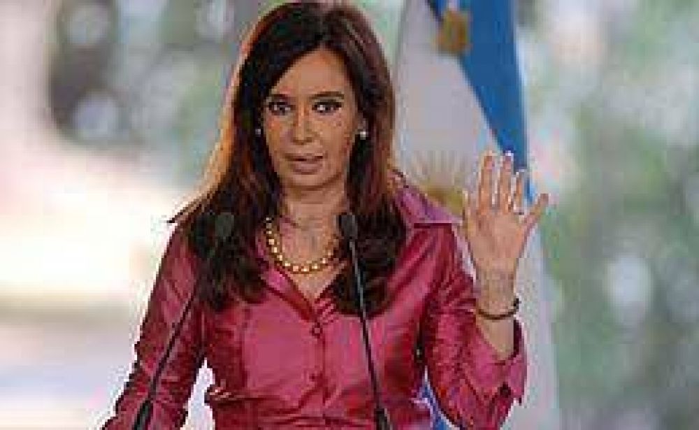 Cristina dijo que no fue 