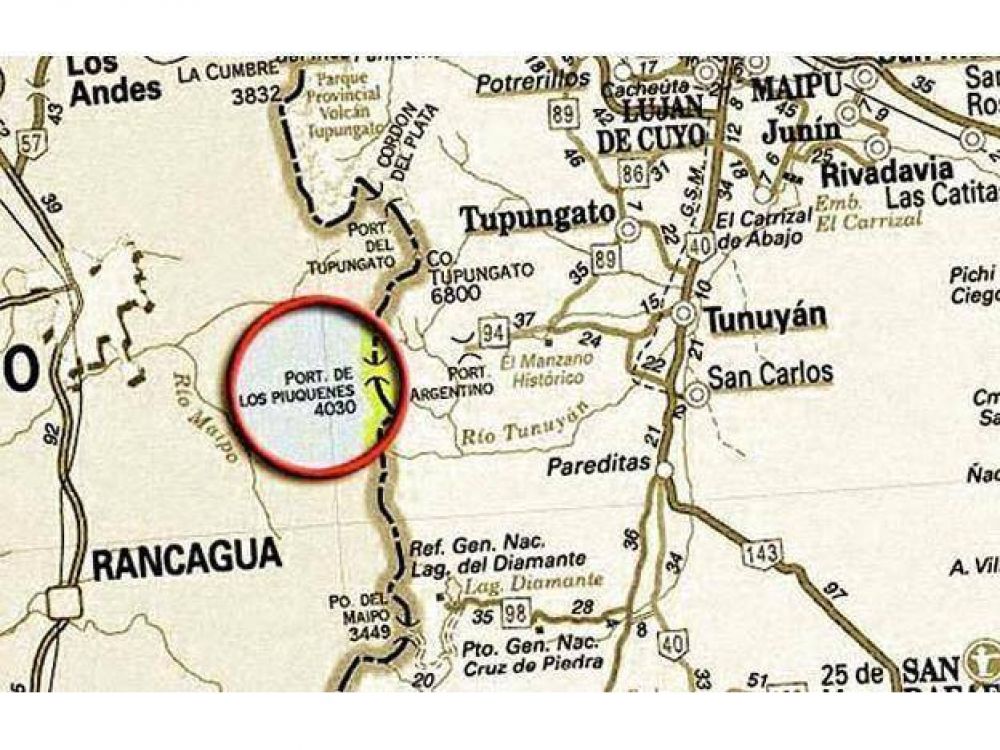 Bronca en Tunuy�n por un permiso minero publicado en el Bolet�n Oficial
